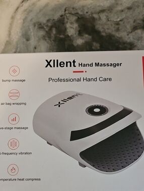 Xllent Hand Massager - White NEW IN BOX